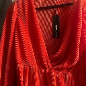 Bright Orange romper